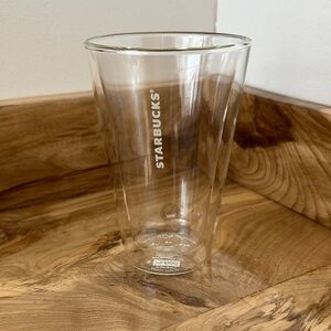 Starbucks Bodum 16oz double wall tumbler glass